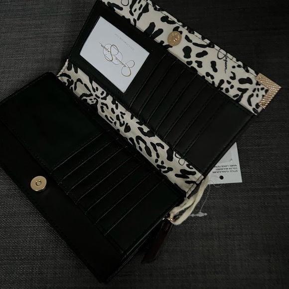 NWT JESSICA SIMPSON FRAN LARGE WALLET CASE ORGANIZER & GIFT BOX - Picture 11 of 12